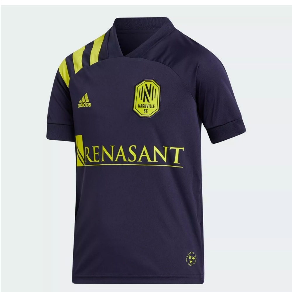 Adidas Nashville SC Away jersey NWT XLarge